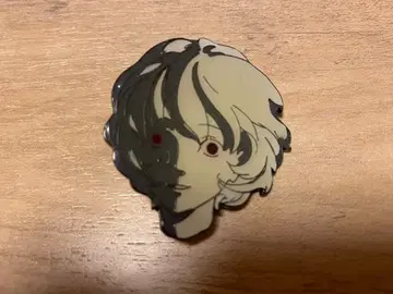 아야나미 레이 핀 배지 화이트 블랙