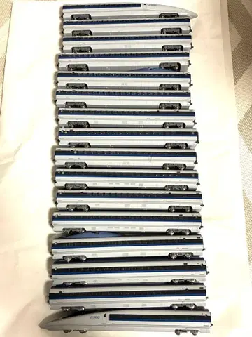 500계 신칸센 16량 kato 라이트 점등 동력 작동 확인 완료