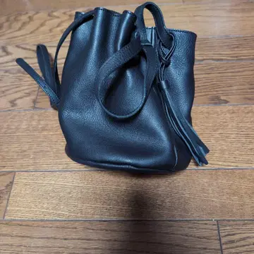 perche 블랙 버킷백 숄더백