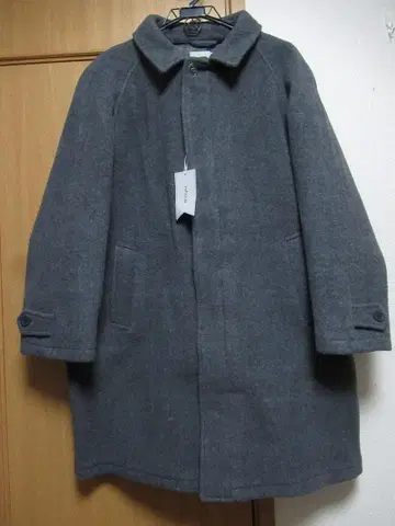 M701 rehacer 레어셀 새상품 기모 본딩 울 코트 XL