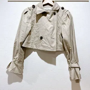 [새상품급] Rirandture 여성용 미니 트렌치코트 스프링 코트