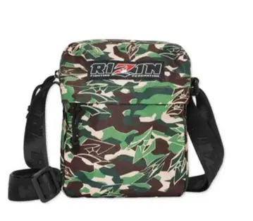 RIZIN 카모 패턴 숄더백