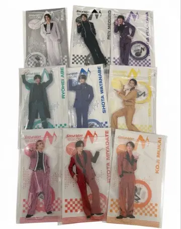 Snow Man 아크릴 스탠드 9인 세트 ON 투어 굿즈 스노우맨