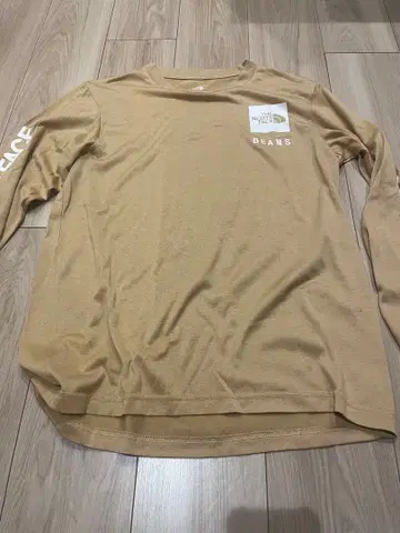 [ THE NORTH FACE x BEAMS ] 긴팔 L 베이지