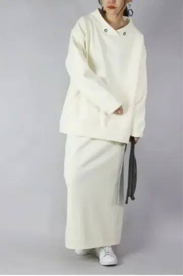 and it_ 페어 스킨 안감 벨로아 셋업