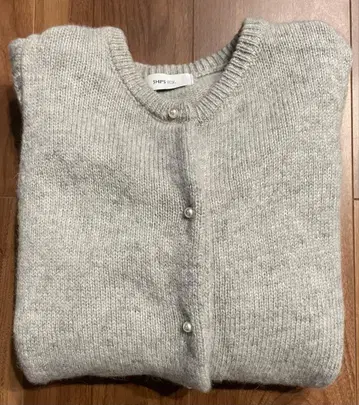 SHIPS any 프티 펄라이크 레이스 니트 가디건