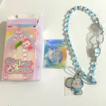 LABUBU 폰 참 스마트폰 참 스카이블루 파랑