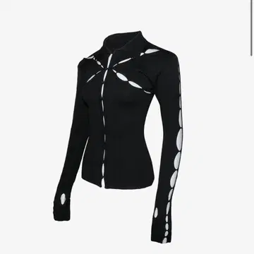 S 니트 핏 탑 싱글 페탈 theredthrea