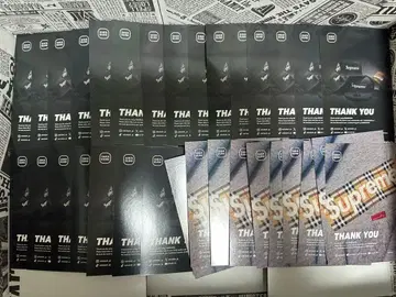 SNKRDUNK 스니커즈 덩크 감정서 카드 32장