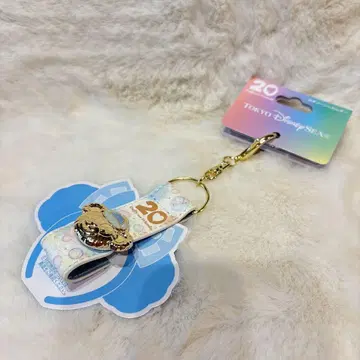 디즈니 더피 20주년 머리띠 홀더 키체인