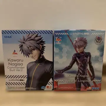 에반게리온 나기사 카오루 피규어 2개 세트