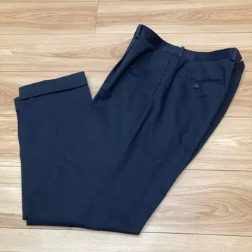 BEAMS F x RING JACKET 코튼 트윌 슬랙스 50