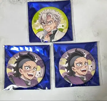 귀멸의 칼날 전 집중 전시회 캔뱃지 시나즈가와 형제