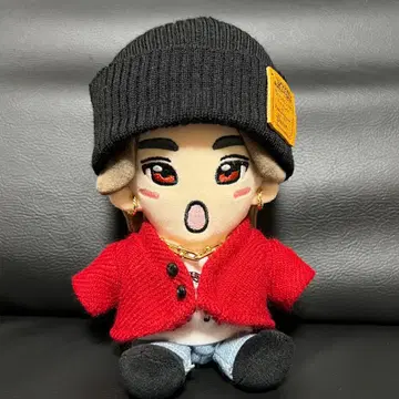 봉제 인형 의류 가디건 (빨간색)