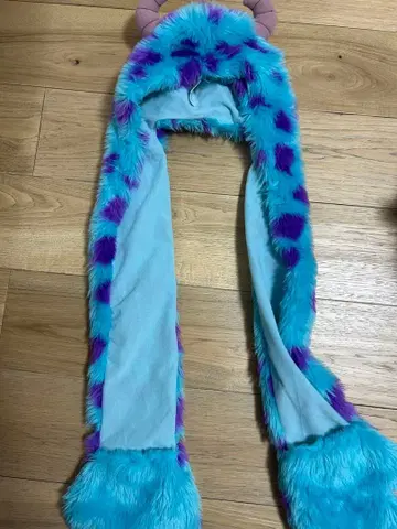 샐리 팬캡 후드 머플러