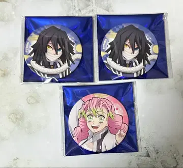 귀멸의 칼날 전 집중전 캔뱃지 칸로지 미츠리 이구로 오바나이