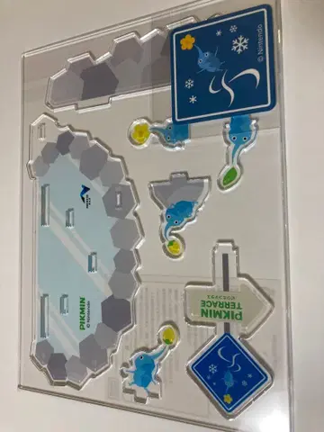 피크민 아크릴 스탠드 얼음 피크민 미야지마 SA