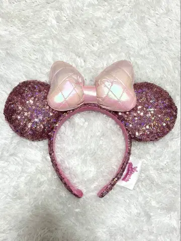 디즈니 미니 리본 파르팔루자 머리띠