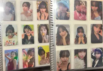 조유리 트레이딩 카드 18장 묶음 판매