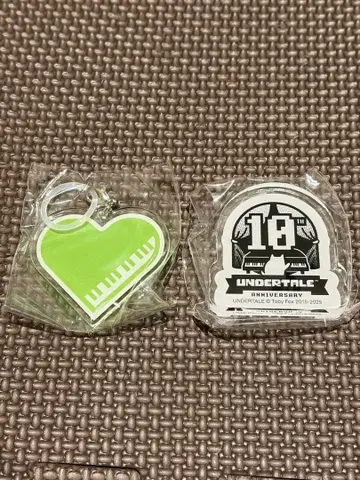 UNDERTALE 10주년 기념 키링