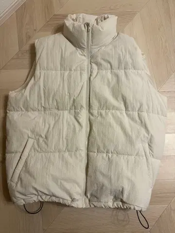 차오패닉 다운 자켓 화이트 M