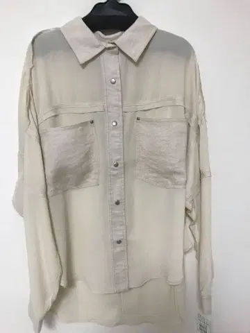 야마다야 CLOVE 베이지 버튼업 셔츠 긴팔