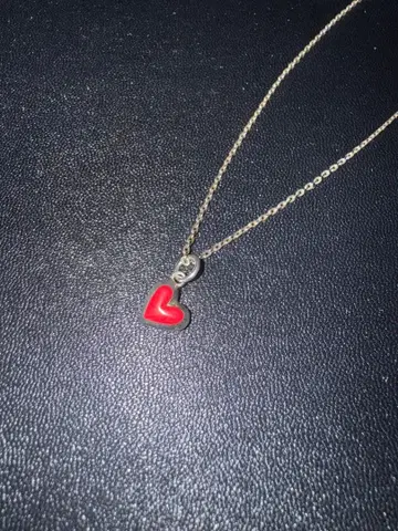 Suman Dhakhwa 스무스 하트 참 목걸이