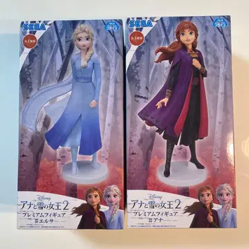 겨울왕국 2 엘사 안나 피규어 2체 세트