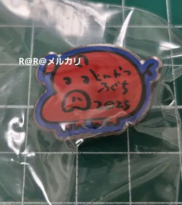 만박 EXPO2025 돈까스 노구치 핀 배지 돈까스 파빌리온 빨간 돼지