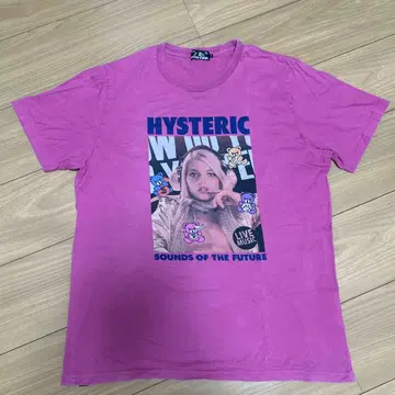 HYSTERIC GLAMOUR 핑크 T셔츠 L 사이즈