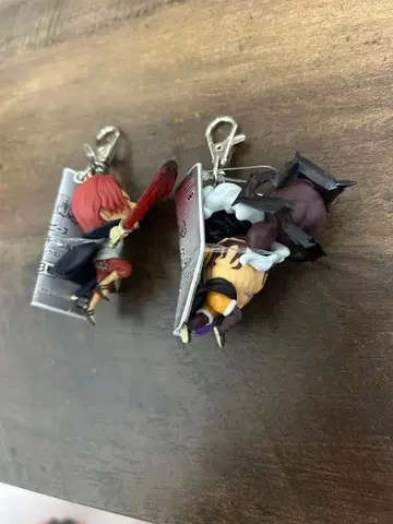 미개봉 새상품 원피스 샹크스 루피 기어4 키링