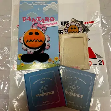 판타로 봉제 인형 참 카드 홀더 FC 혜택 핀 배지