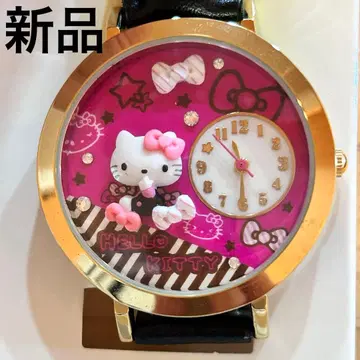 [ 새상품 ] 손목시계 Hello kitty 헬로키티 일본제 선프레임