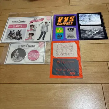 SixTONES 교모토 타이카 캔 배지 스티커