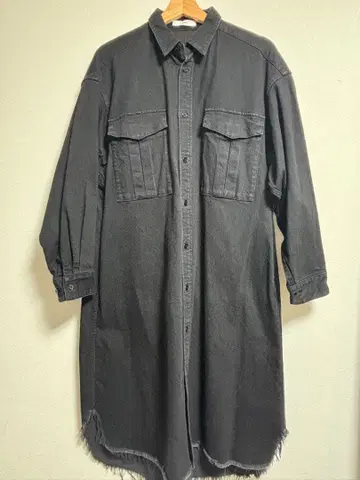 ASTRAET 블랙 롱 원피스