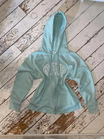 GAP 민트 그린 집업 후드티 y2k 헤이세이 갸루