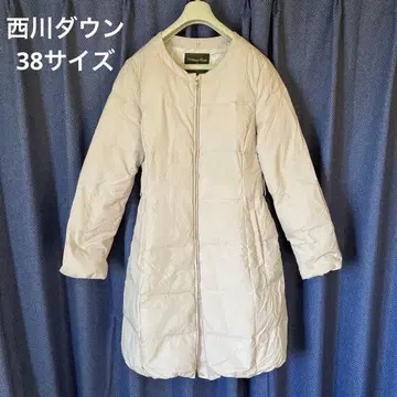 [하자품] Nishikawa Down 니시카와 다운 롱 다운 자켓