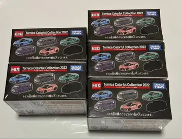 토미카 컬러풀 컬렉션 2022 세븐일레븐 한정판 5대 세트