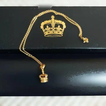 ROYAL ORDER 로얄오더 9K GOLD 크라운 목걸이