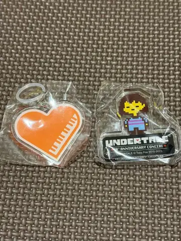 Undertale 10주년 콘서트 키링 세트