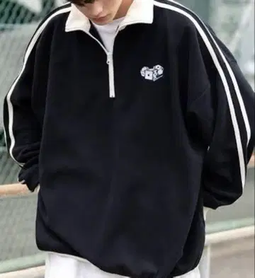 인기 상품 하프 지퍼 플리스 트레이닝복