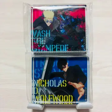 트라이건 방송 1주년 기념 비주얼 아크릴 블록 니콜라스 바슈