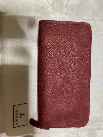 츠치야 가방 가죽 장지갑