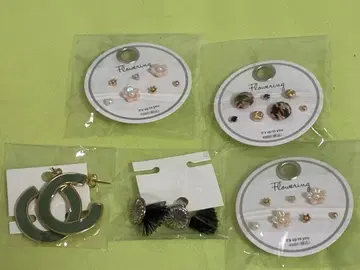 귀걸이 헤어 액세서리 스카프 묶음 판매