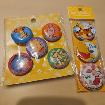 당시물 디즈니랜드 캔 배지 스틸 마그넷