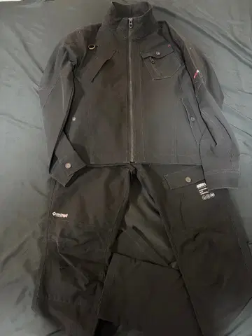 블랙 자켓 팬츠 세트