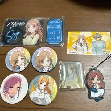 mygo 나가사키 소요 굿즈 세트 캔뱃지 아크릴 카드