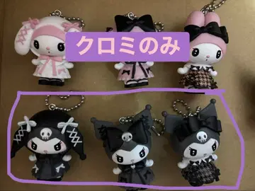 달밤의 멜로쿠로 디자인 시리즈 시크릿 마스코트 쿠로미 3개 세트