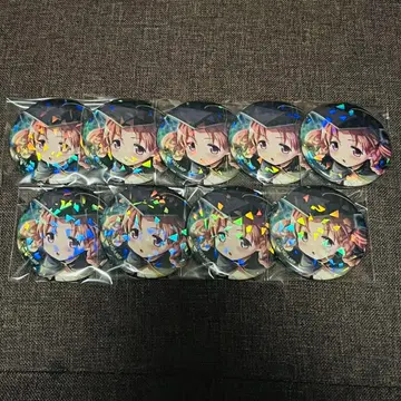 마도마기 마도도라 마기레코 팝업 스토어 캔뱃지 히이라기 네무 9점