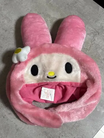 산리오 마이멜로디 모자 핑크